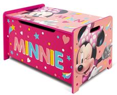 Disney Minni Hiiri puinen lelulaatikko ja penkki