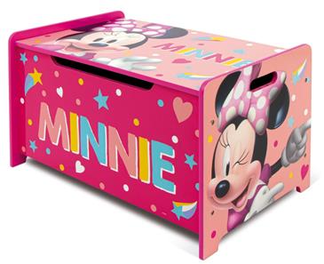 Disney Minni Hiiri puinen lelulaatikko ja penkki