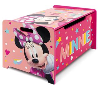 Disney Minni Hiiri puinen lelulaatikko ja penkki-3