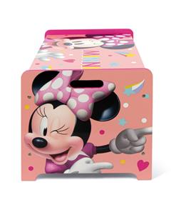 Disney Minni Hiiri puinen lelulaatikko ja penkki-4