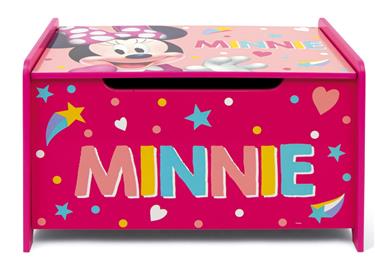 Disney Minni Hiiri puinen lelulaatikko ja penkki-6