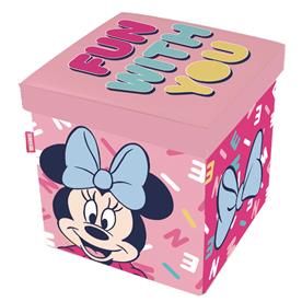 Disney Minnie Hiiri -jakkara säilytystilalla (kokoontaitettava)