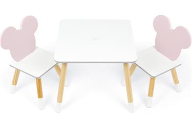 Disney Minnie Mouse Puinen pöytä ja tuolit