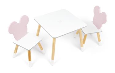 Disney Minnie Mouse Puinen pöytä ja tuolit-3
