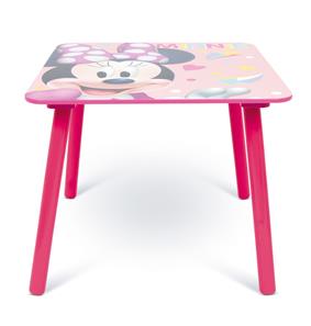Disney Minnie Mouse Puinen pöytä tuoleineen-4