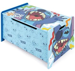 Disney Stitch puinen lelulaatikko ja penkki