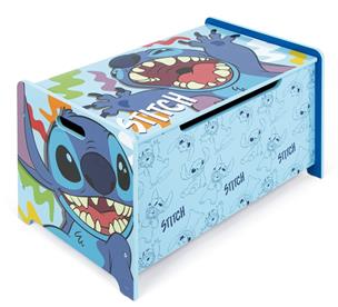 Disney Stitch puinen lelulaatikko ja penkki-4