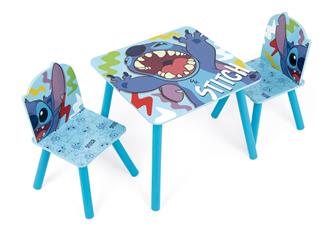 Disney Stitch Puinen pöytä ja tuolit-3