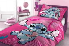 Disney Stitch vuodevaatteet - 100 % puuvillaa