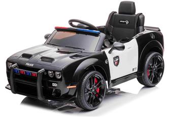 Dodge Challenger SRT POLITI sähköauto lapsille -10
