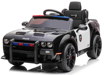 Dodge Challenger SRT POLITI sähköauto lapsille -11