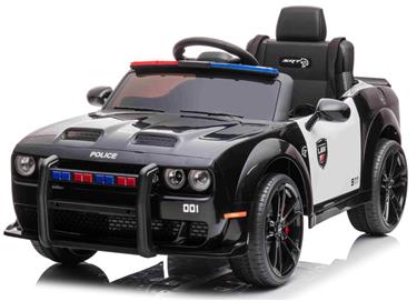 Dodge Challenger SRT POLITI sähköauto lapsille -11