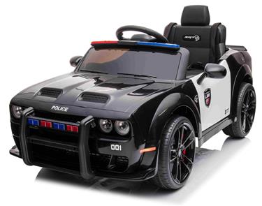 Dodge Challenger SRT POLITI sähköauto lapsille -12