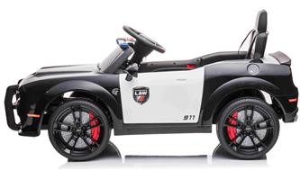 Dodge Challenger SRT POLITI sähköauto lapsille -4