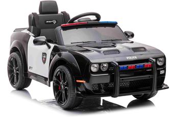 Dodge Challenger SRT POLITI sähköauto lapsille -6