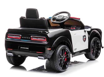 Dodge Challenger SRT POLITI sähköauto lapsille -7