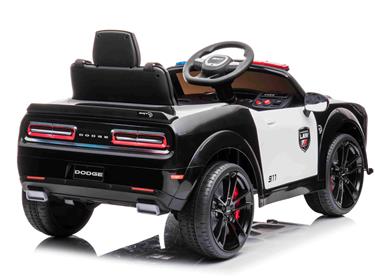 Dodge Challenger SRT POLITI sähköauto lapsille -7