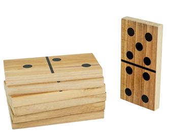 Domino XL puinen puutarhapeli-2