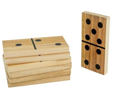 Domino XL puinen puutarhapeli-2