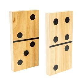 Domino XL puinen puutarhapeli-3