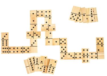 Domino XL puinen puutarhapeli-8