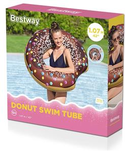 Donitsi uimarengas 107 cm, ruskea-2