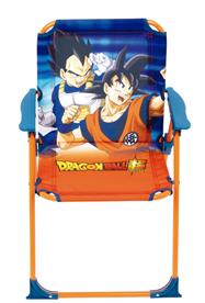 Dragon Ball Taittuva tuoli lapsille käsinojilla