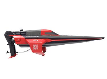 E1 RaceBird Lite RC Hydrofoil kauko-ohjattava vene 2.4GHz RTR, punainen-2