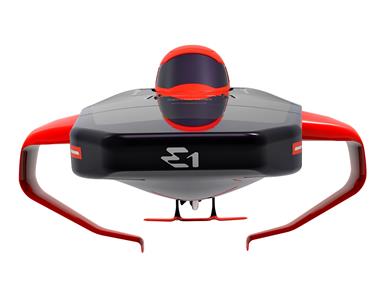 E1 RaceBird Lite RC Hydrofoil kauko-ohjattava vene 2.4GHz RTR, punainen-3