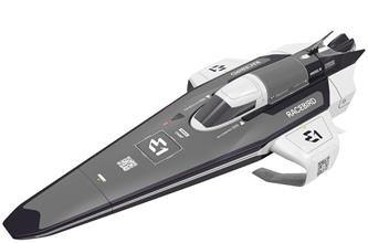 E1 RaceBird Lite RC Hydrofoil kauko-ohjattava vene 2.4GHz RTR, valkoinen