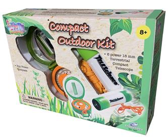 Eastcolight Compact Outdoor Kit, kaukoputki ja kompassi-2