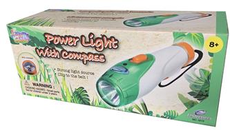 Eastcolight Taskulamppu, sisäänrakennettu kompassi lapsille-2