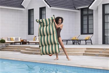 Everluxe kankainen uimapatja kantokahvalla-6