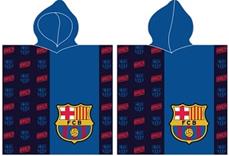 FC Barcelona Poncho kylpypyyhe hupulla - 100% puuvillaa