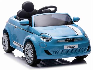  Fiat 500e Sähköauto lapsille 12V, sininen-6