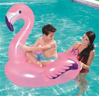 Flamingo-vesilelu 127 x 127 cm