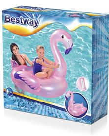 Flamingo-vesilelu 127 x 127 cm-4