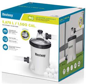 Flowclear 5.678 L Polysphere Suodatinpumppu