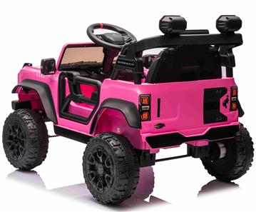 Ford Bronco Raptor sähköauto lapsille 12V, vaaleanpunainen-3
