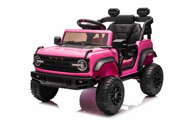 Ford Bronco Raptor sähköauto lapsille 12V, vaaleanpunainen-8