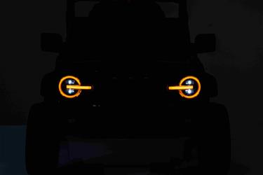 Ford Bronco Raptor sähköauto lapsille 12V, vaaleanpunainen-9