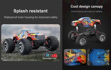 Ford F-150 Raptor RC Kauko-ohjattava Buggy 1:10-6