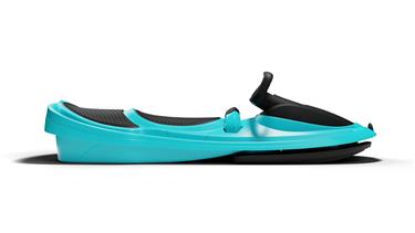 Galactus Kaksoiskelkka ohjauspyörällä, polarin sininen-2