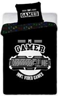 Gamer vuodevaatteet 140x200 cm - 100 prosenttia puuvillaa