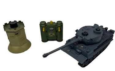 German Tiger kauko-ohjattava tankki 1:28 VS Fort 40Mhz-3