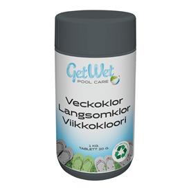 GetWet Viikkokloori 20g - 1kg