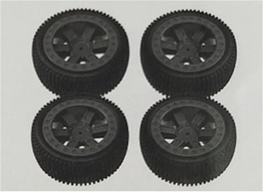 Guokai 4 kpl pyörät 80 x 31mm