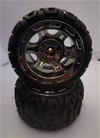 Guokai 4 kpl pyörät 80 x 41mm harjaton