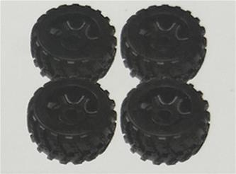 Guokai 4 kpl pyöriä 80 x 41mm