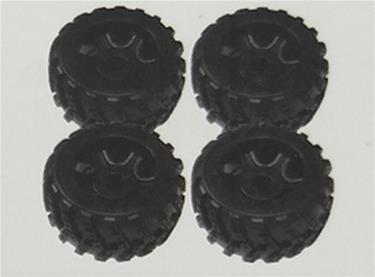 Guokai 4 kpl pyöriä 80 x 41mm